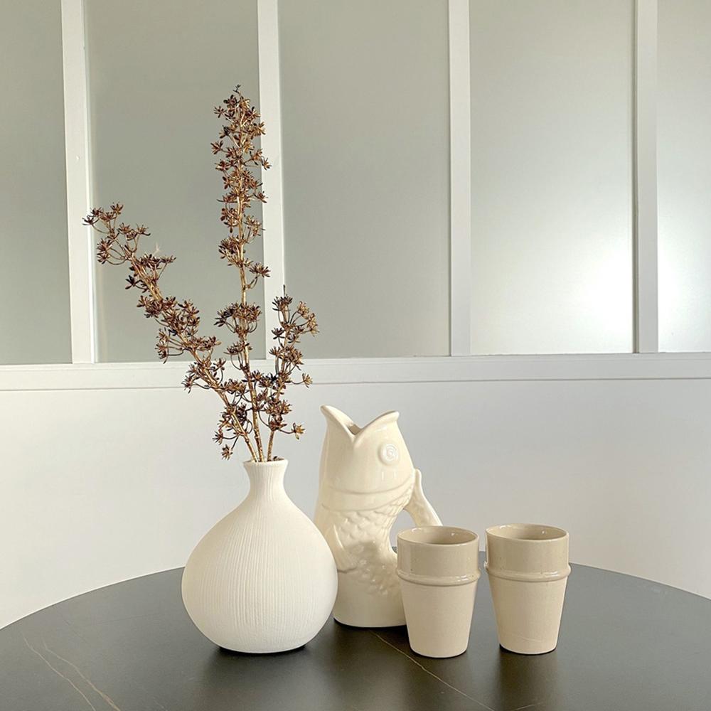 Vase pichet poisson - 4 coloris