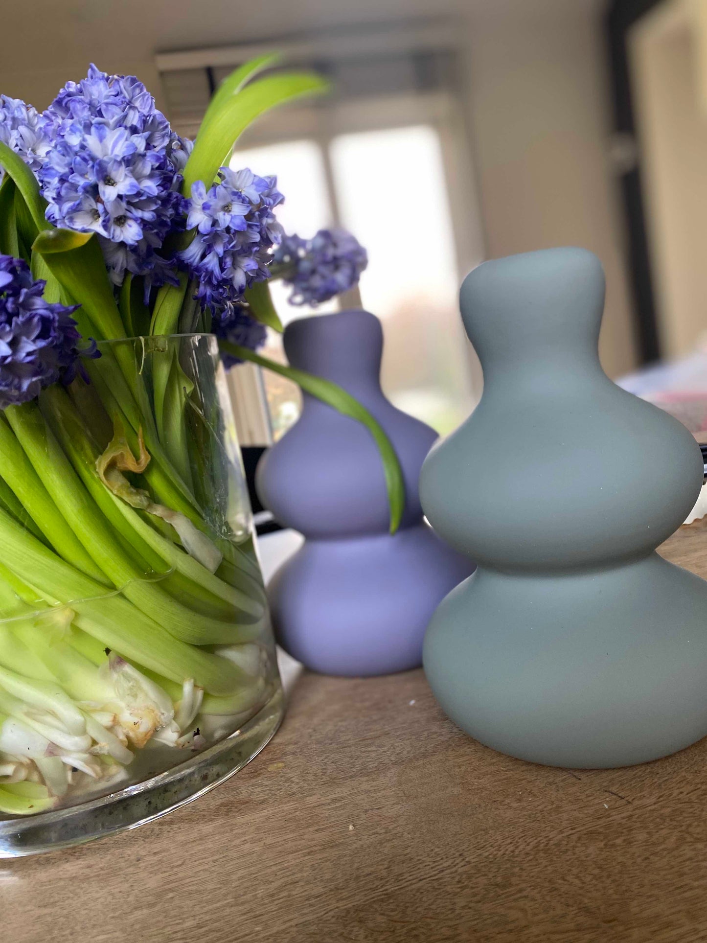 Vases Velours Medium - 3 coloris