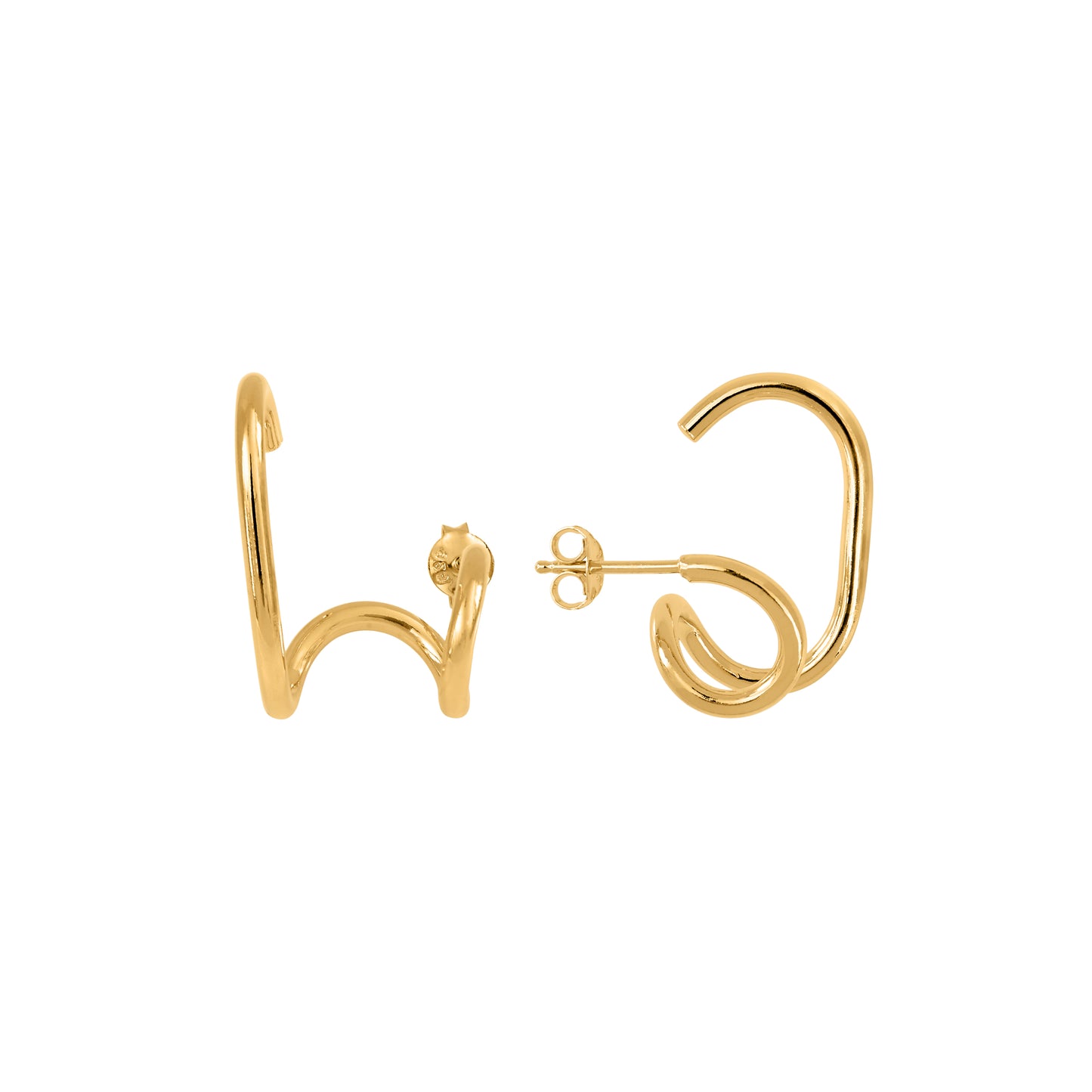 Boucle d’oreille GLORIA Vermeil