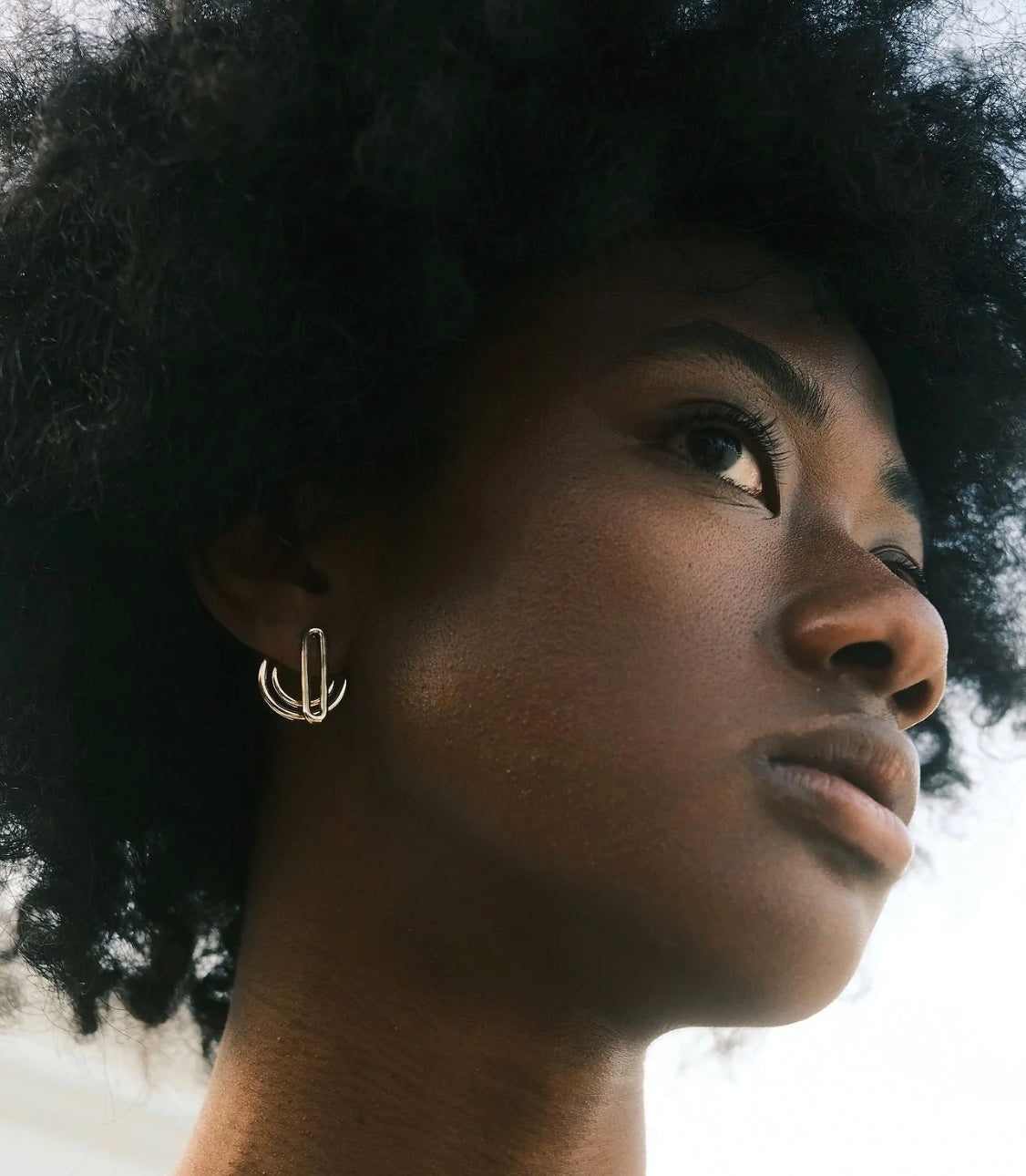 Boucles d'oreilles SELENE Vermeil