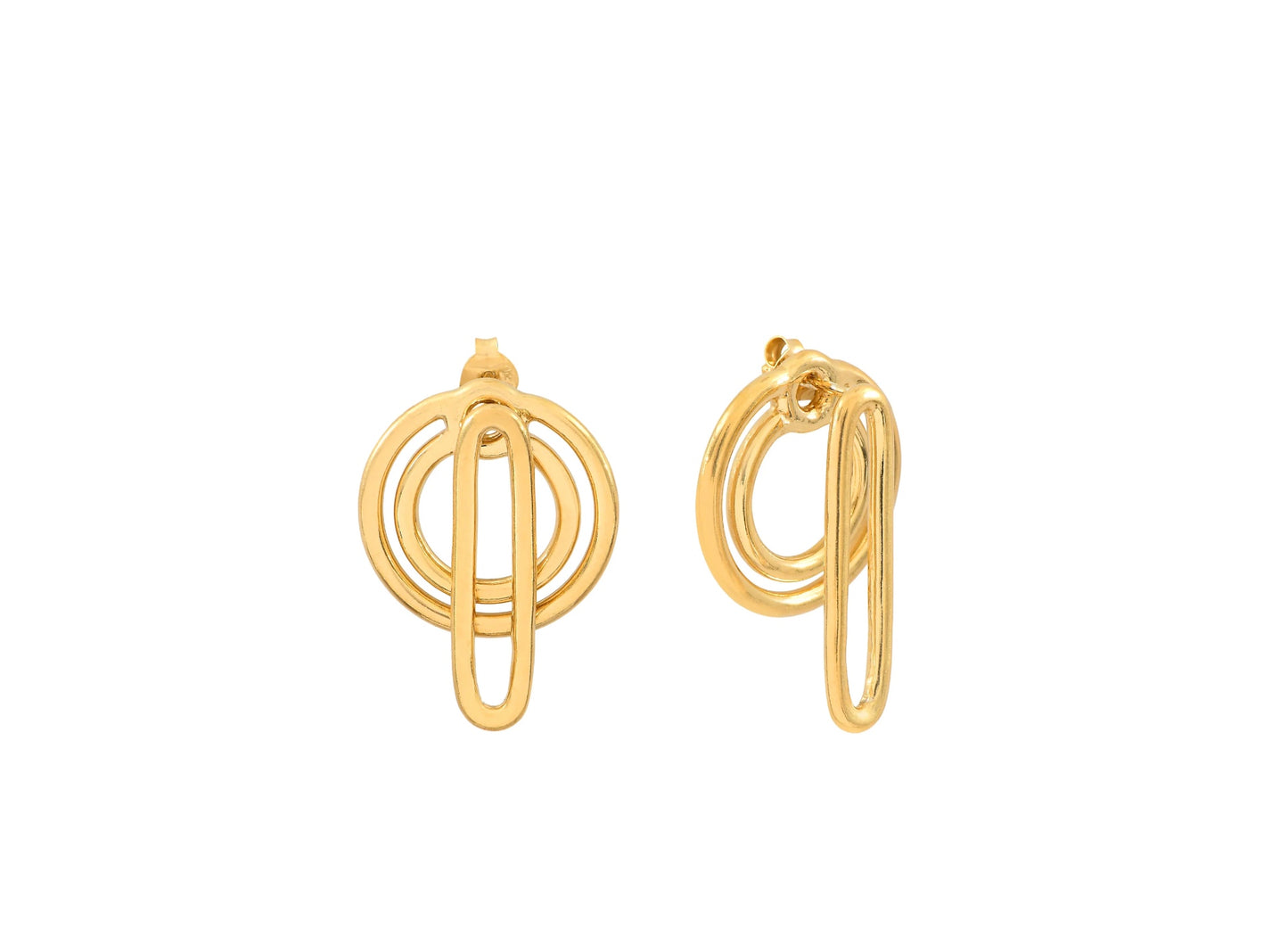 Boucles d'oreilles SELENE Vermeil