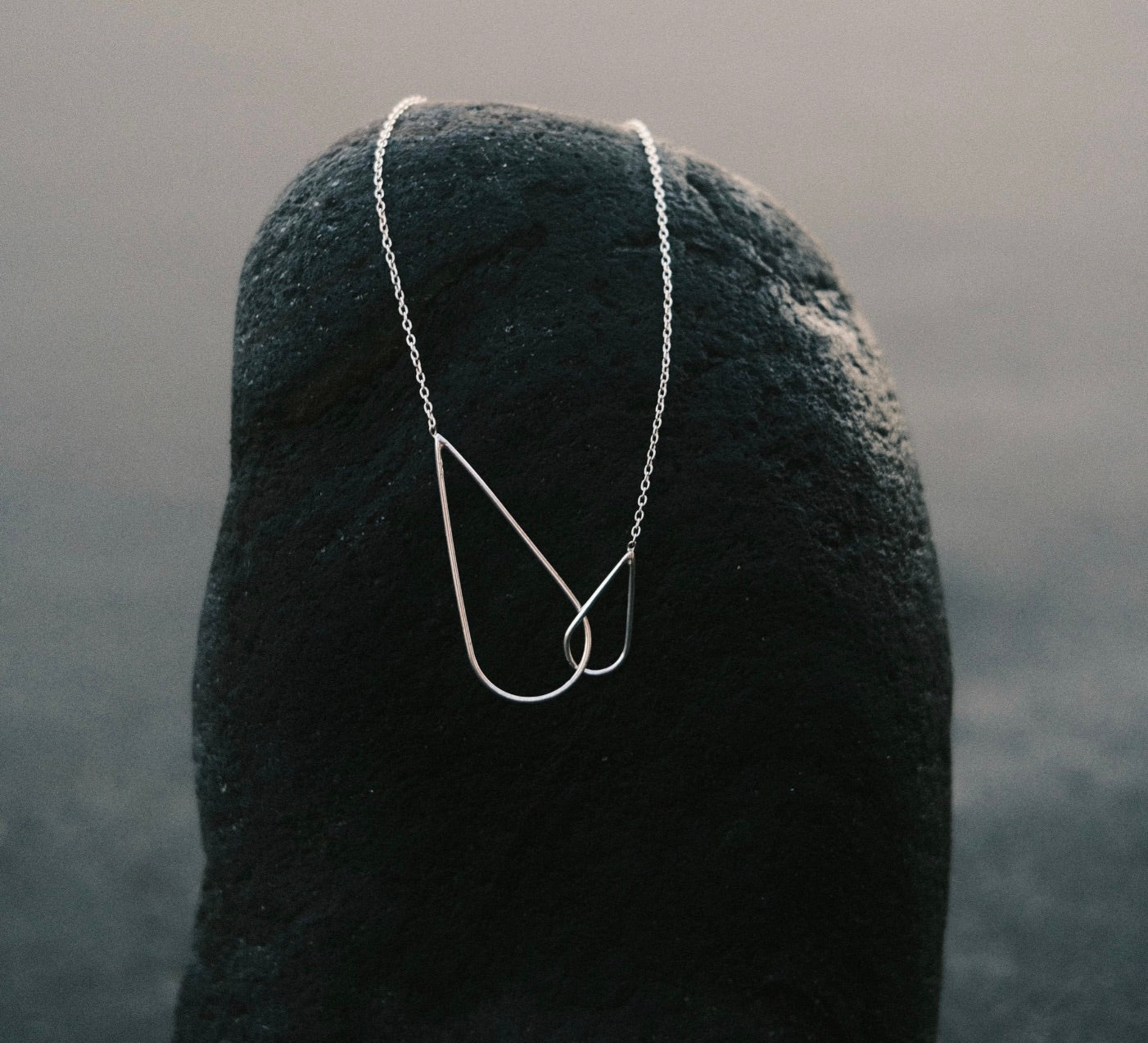 Collier RAINDROPS Argent