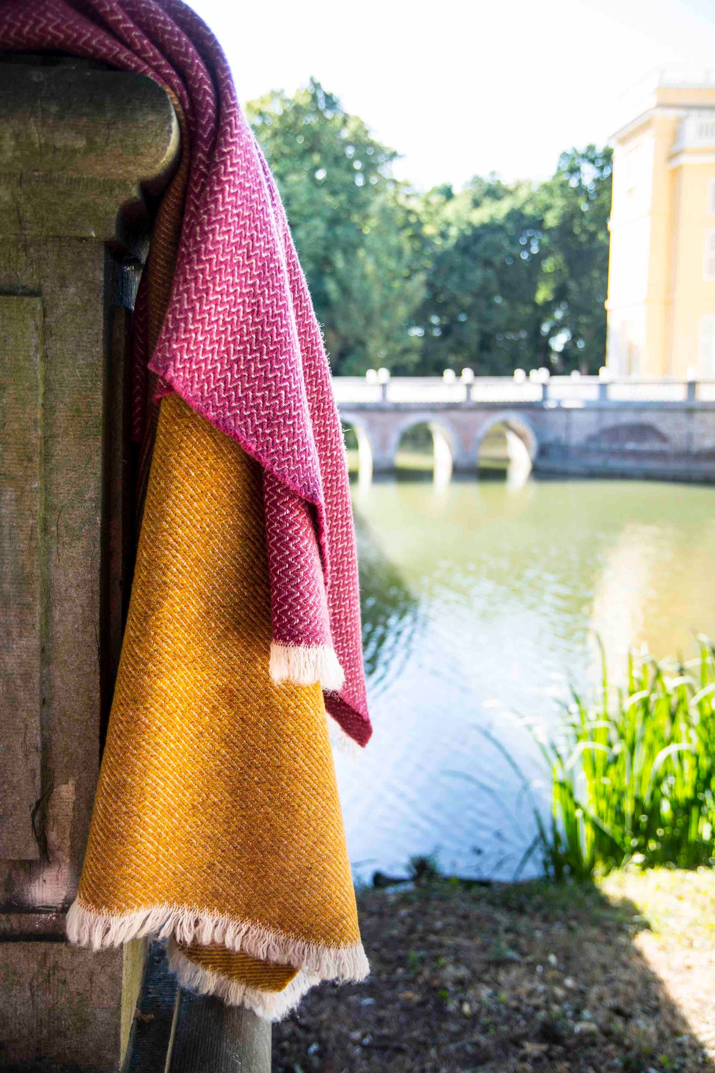 Plaid WarmWool 150 x 180 cm - Laine & Cachemire - 2 coloris