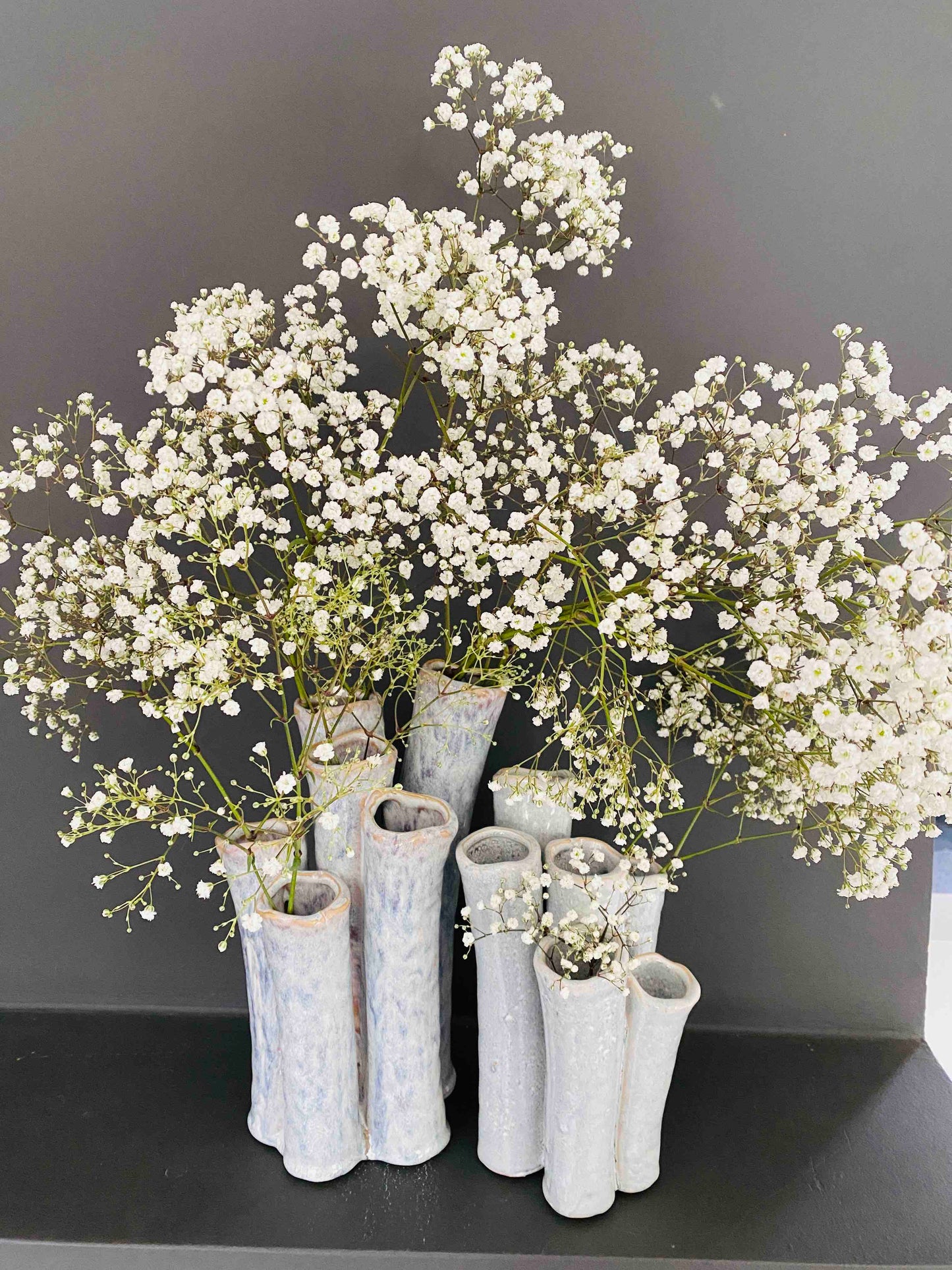Vase Coral Tube BLUE NEW!