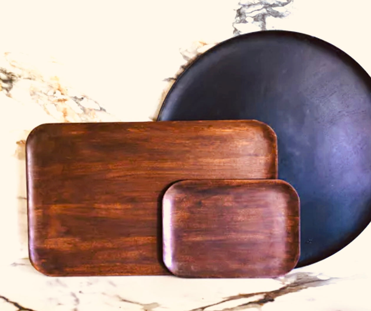 Plateau en bois d'acacia – NEW !