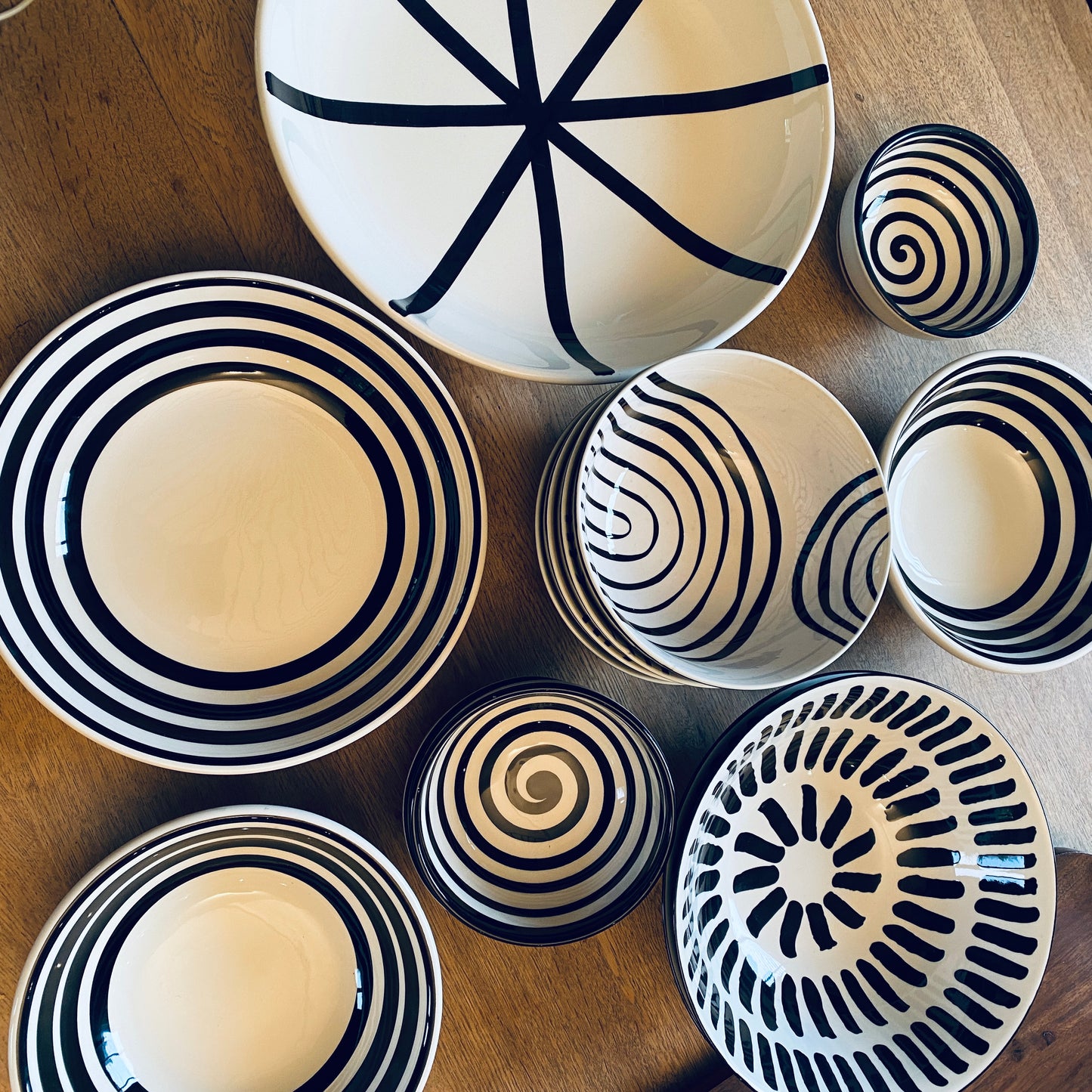 Porcelaine noire et blanche – Design graphique et épuré - NEW !