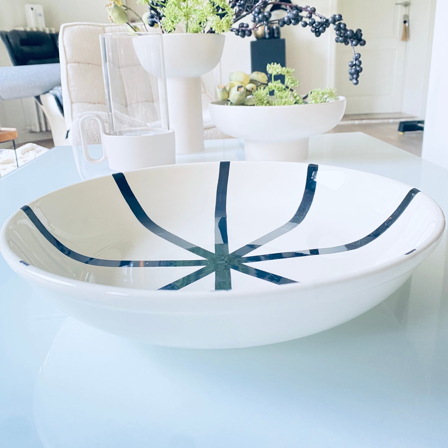 Porcelaine noire et blanche – Design graphique et épuré - NEW !