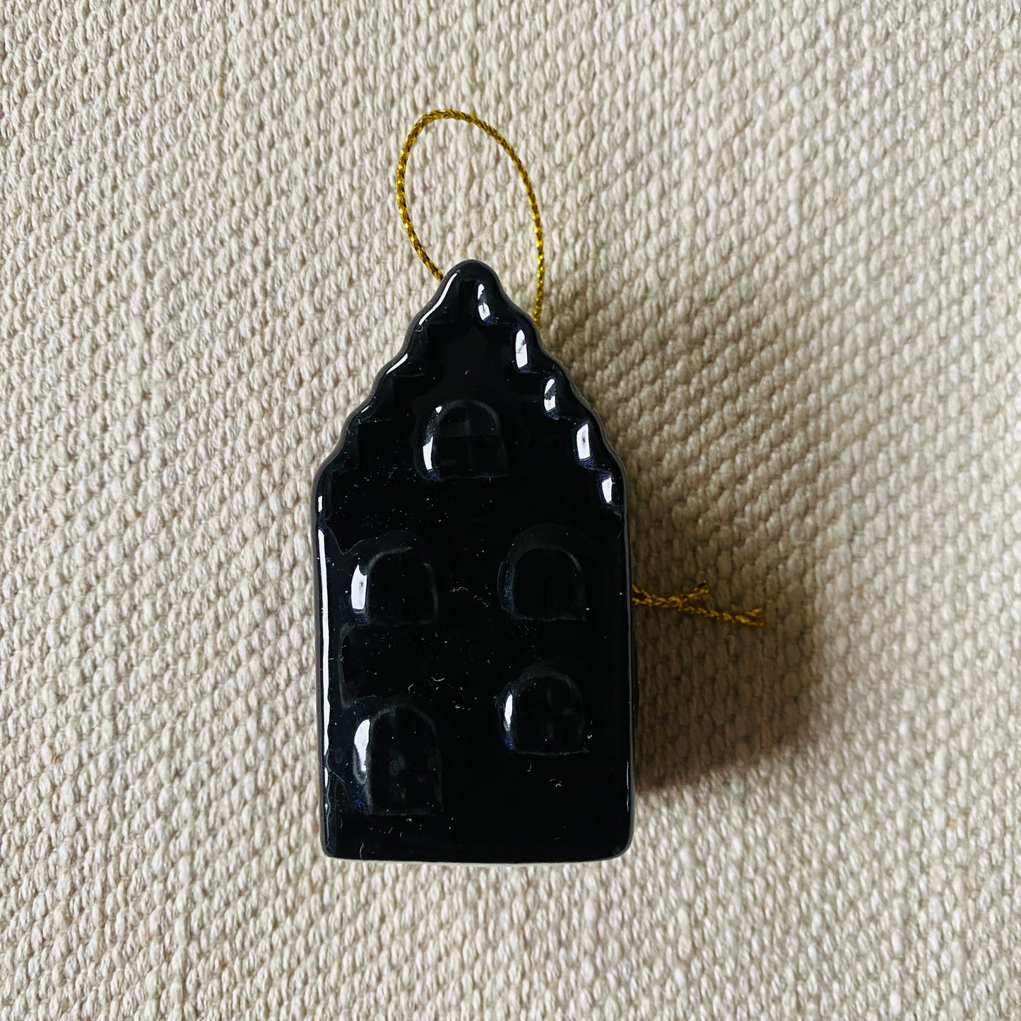 Boule de Noël Maison Porcelaine