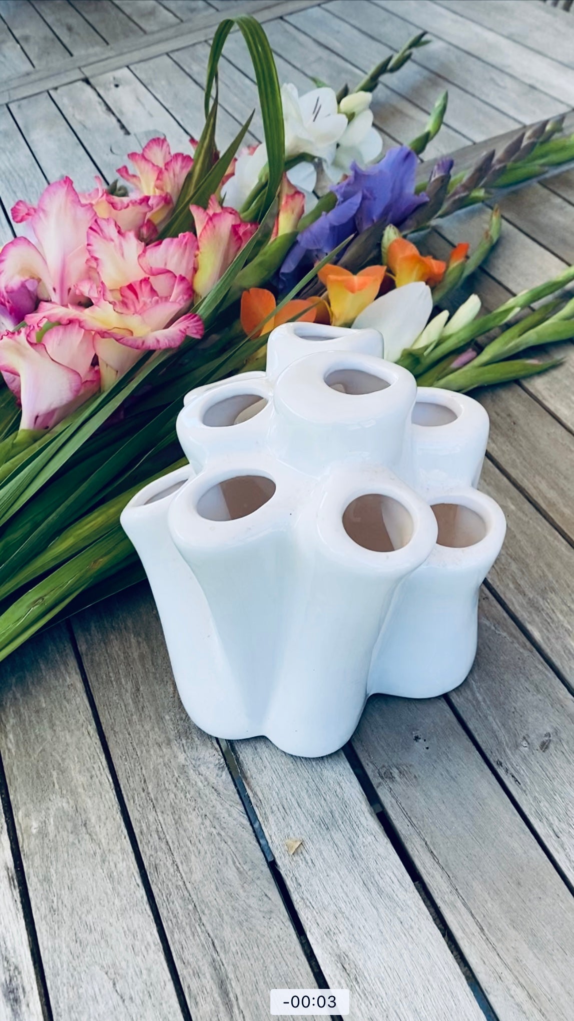 Vase Coral Tube