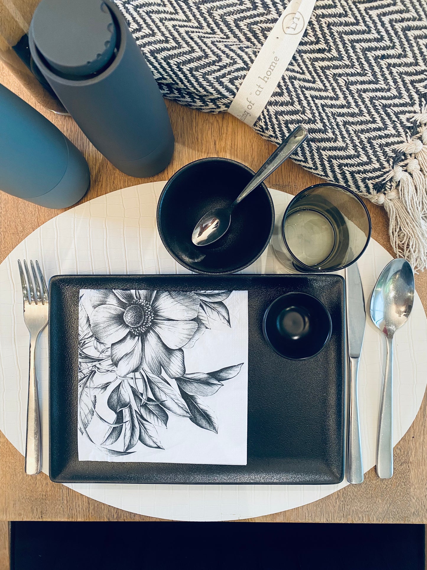Serviette de table 16,5 x 16,5 cm - 20 coloris