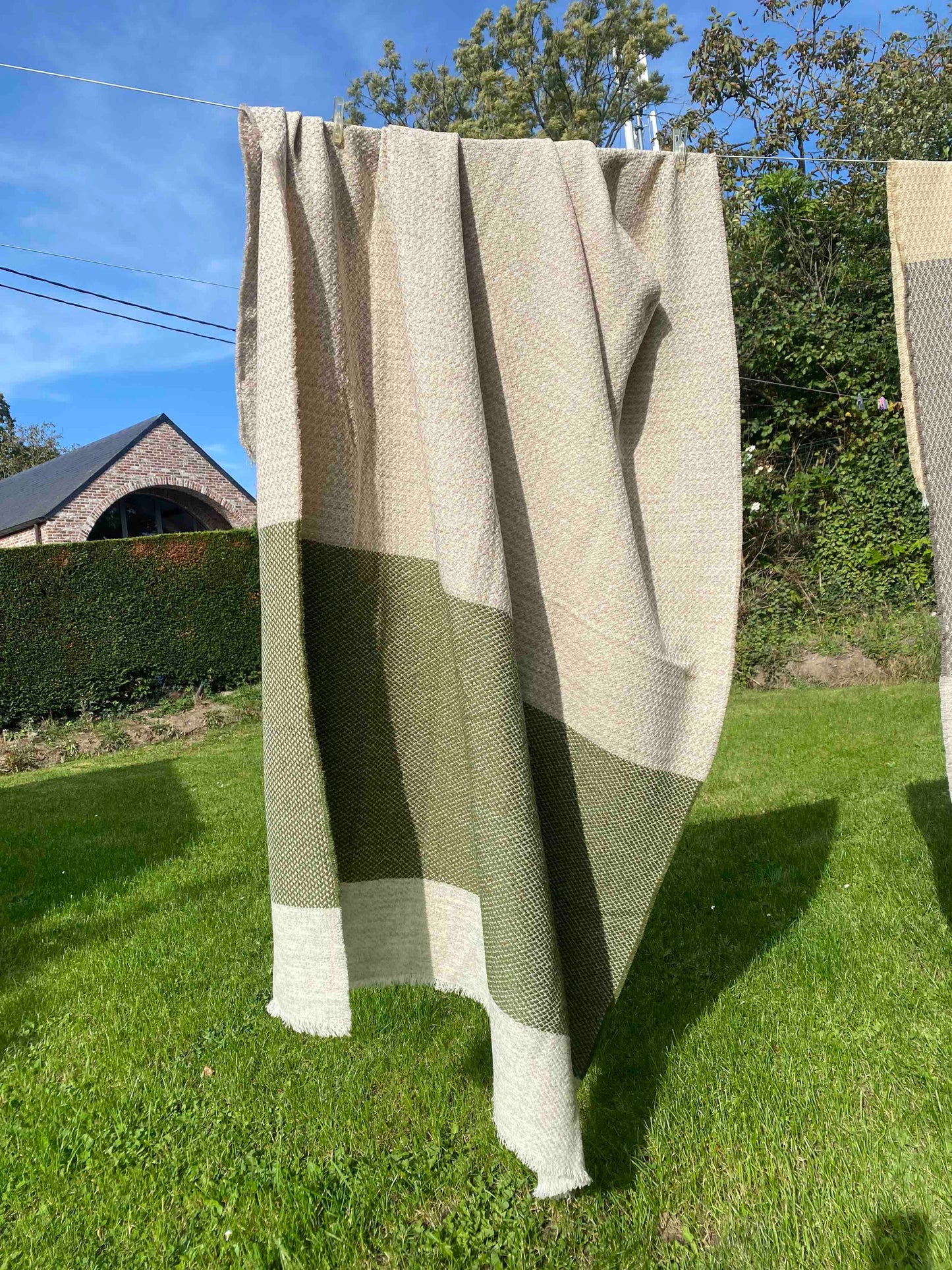 Plaid WarmWool 150 x 180 cm - 100 % laine - 7 coloris