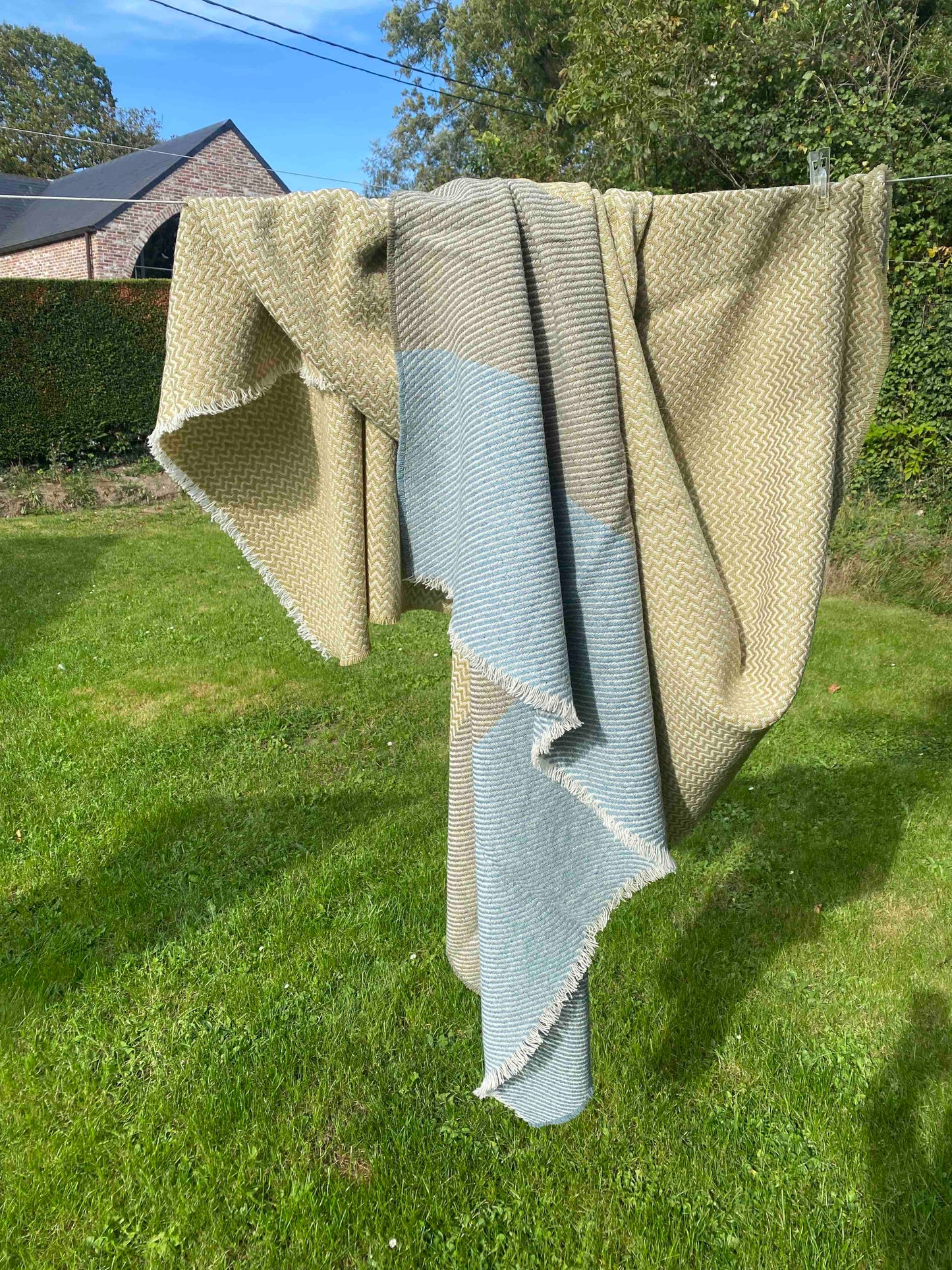 Plaid WarmWool 150 x 180 cm - 100 % laine - 7 coloris