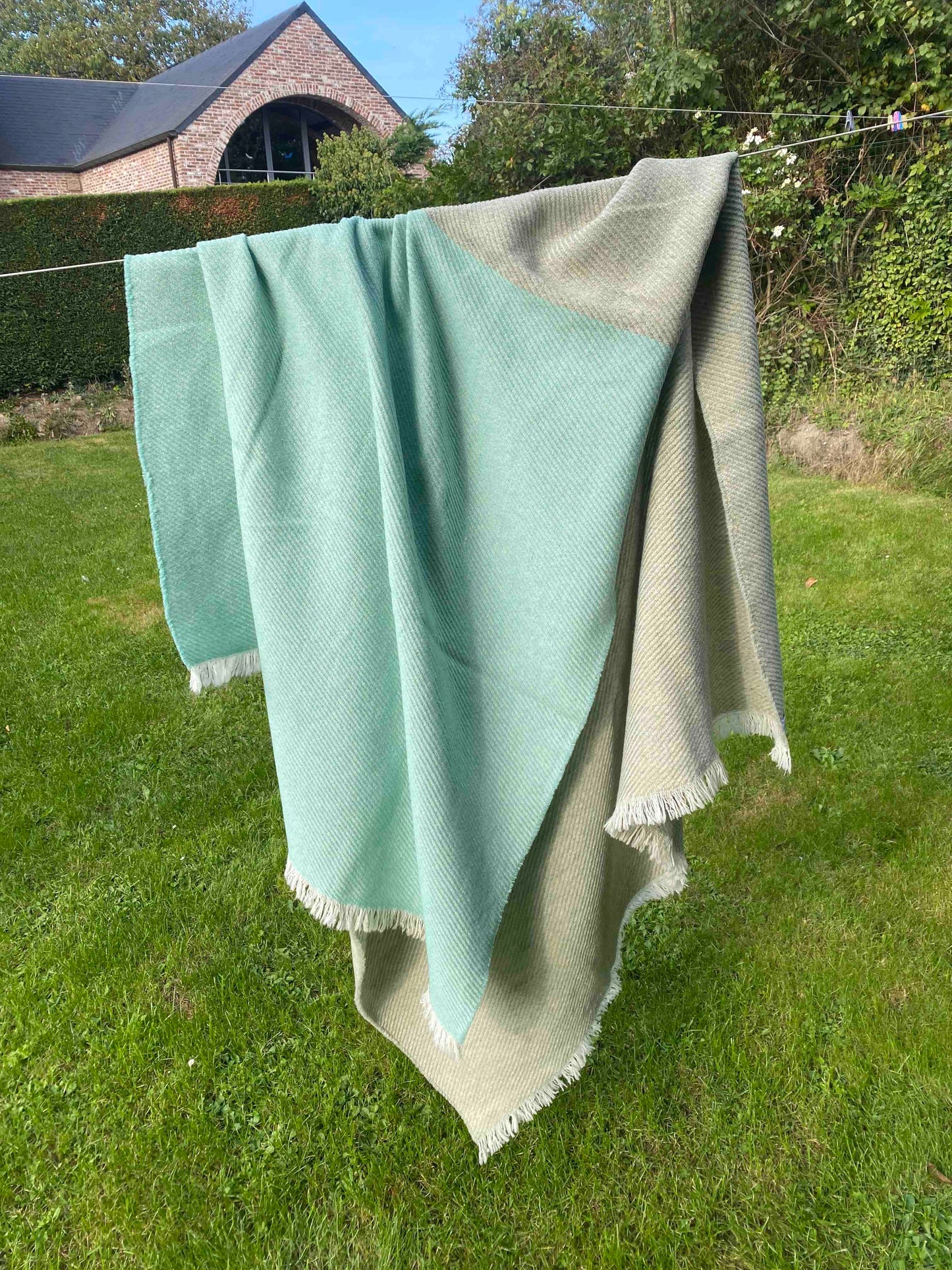 Plaid WarmWool 150 x 180 cm - 100 % laine - 7 coloris