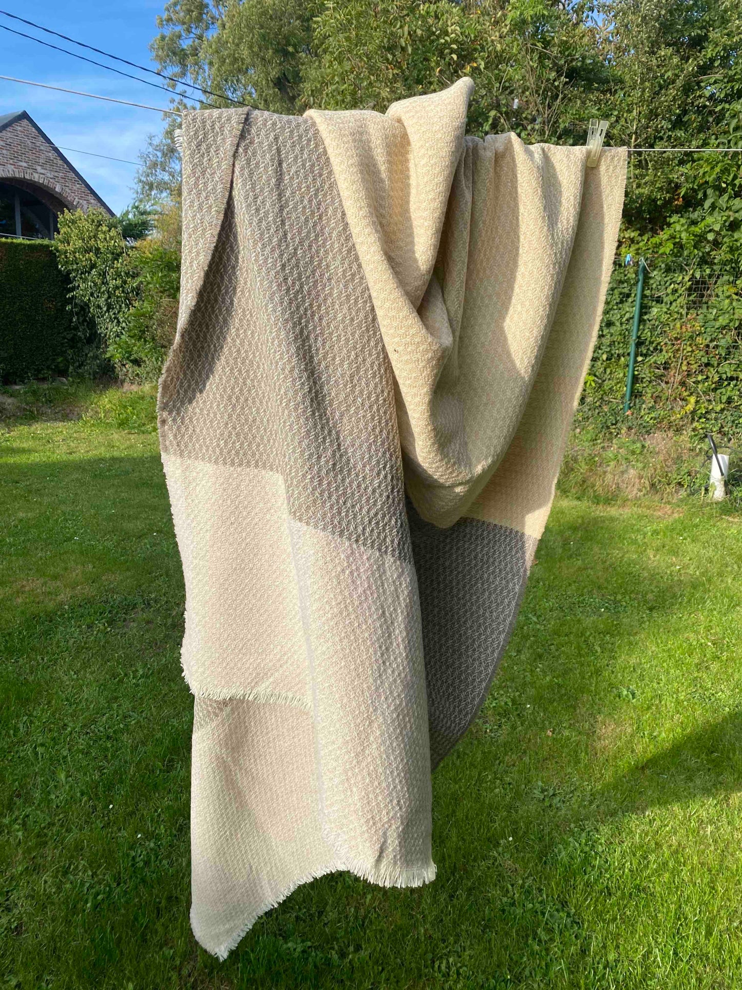 Plaid WarmWool 150 x 180 cm - 100 % laine - 7 coloris
