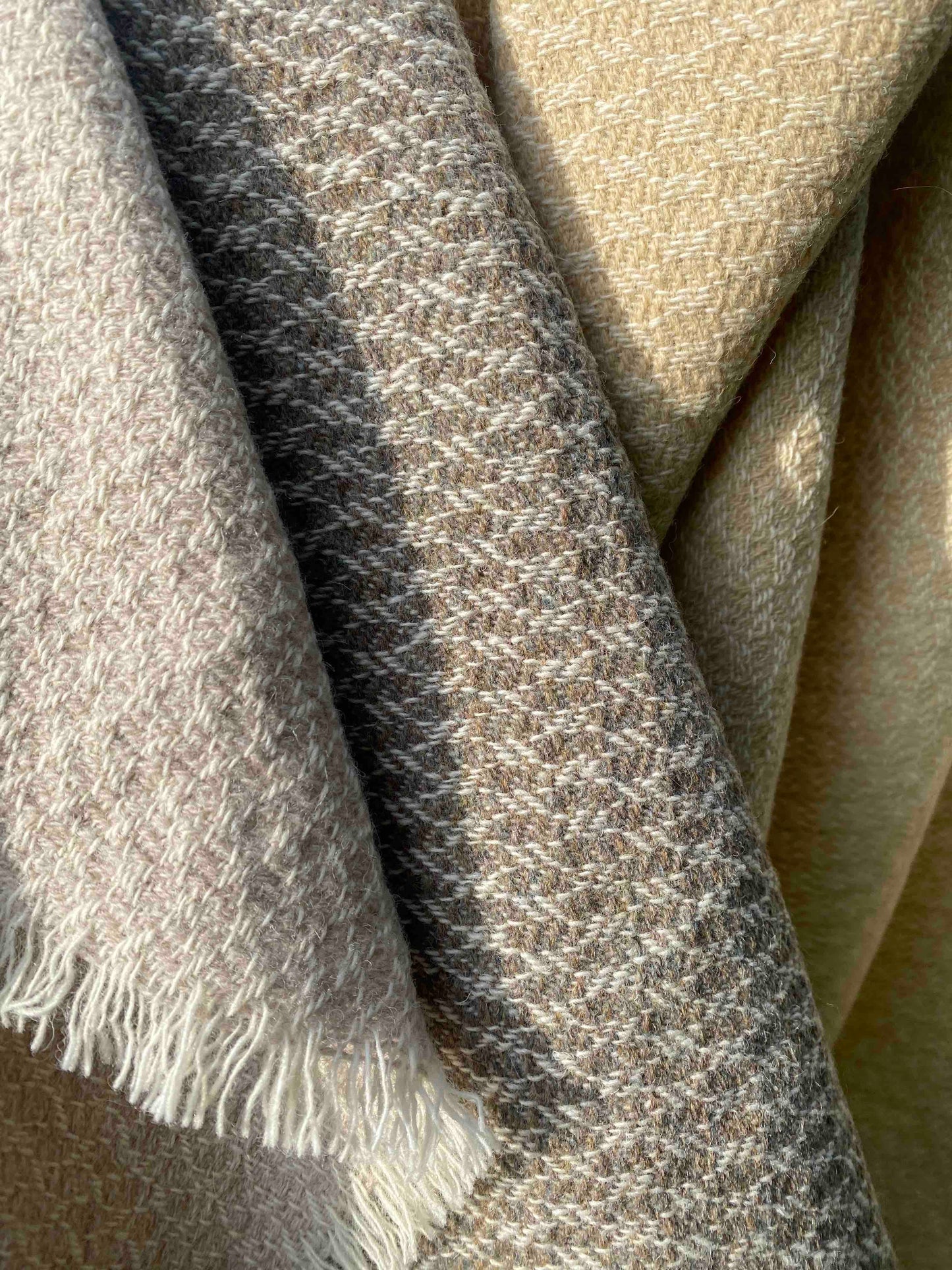 Plaid WarmWool 150 x 180 cm - 100 % laine - 7 coloris