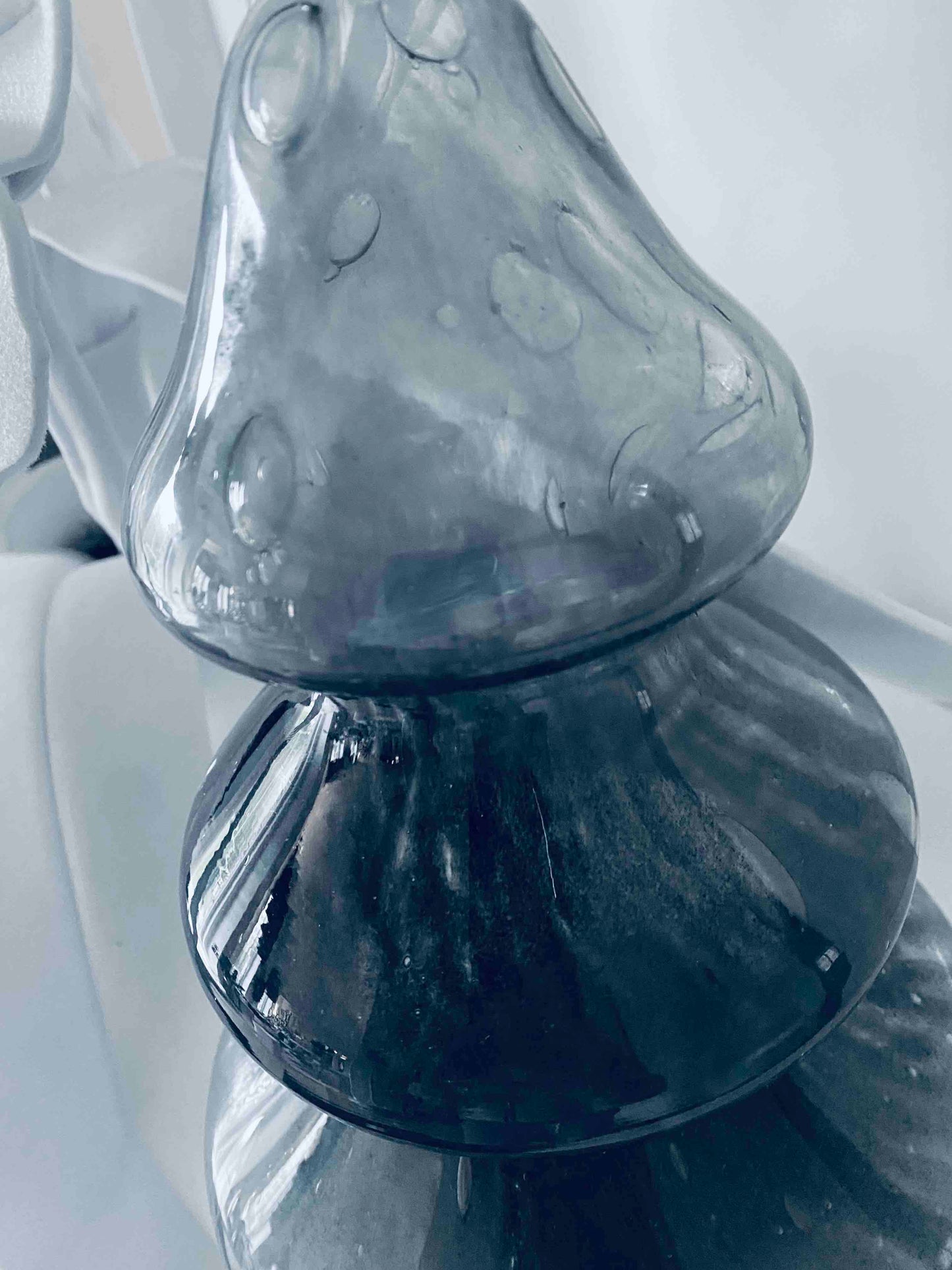 Lampe de table Sapin Soufflé BLEU