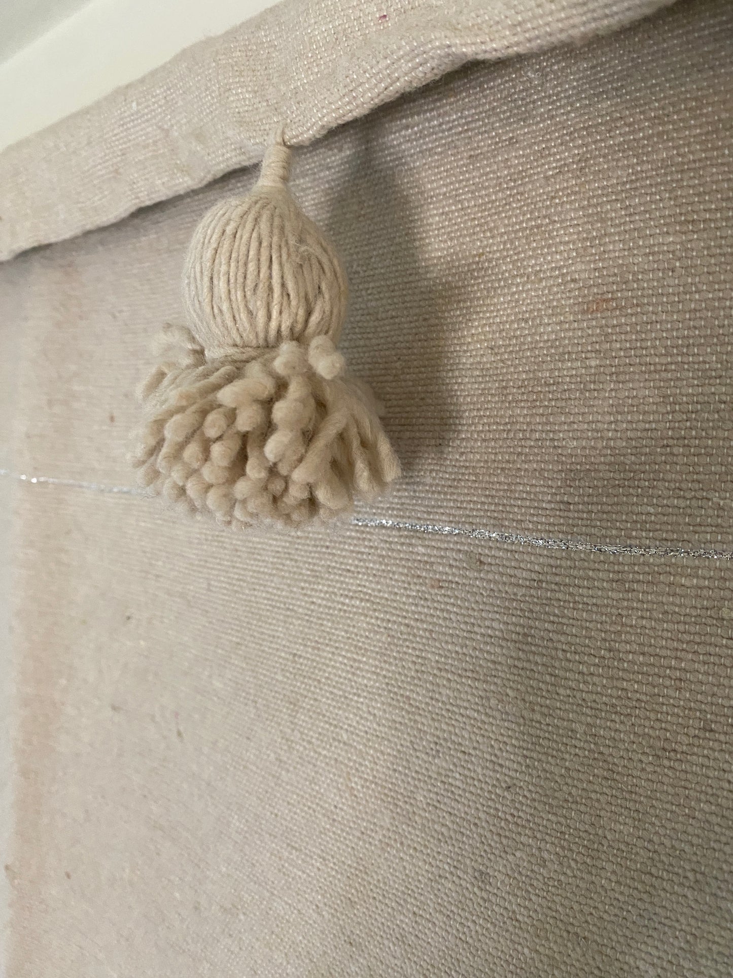 Plaid Pompons en Coton 100 x 200 cm – Capsule Marrakech