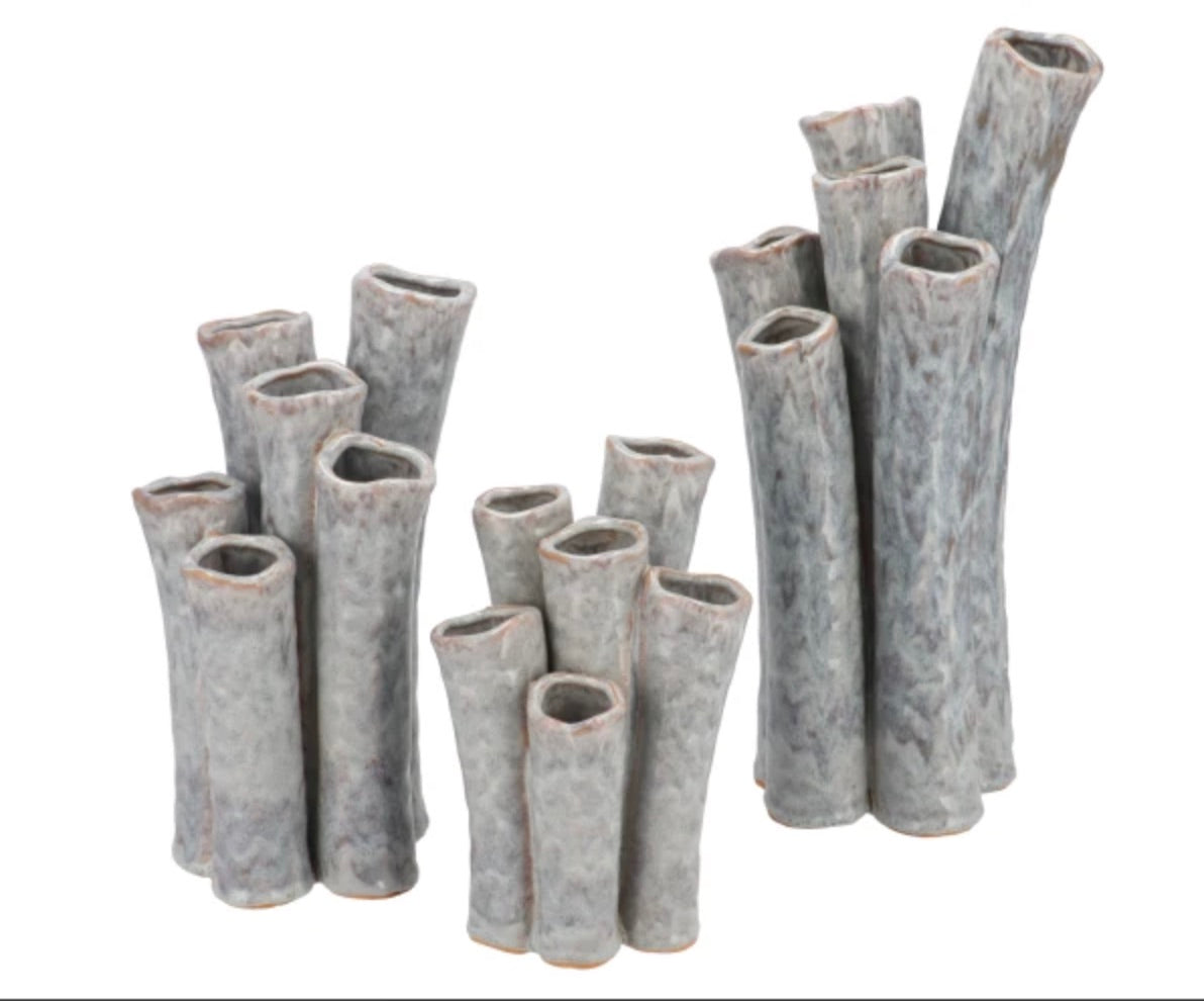 Vase Coral Tube BLUE NEW!