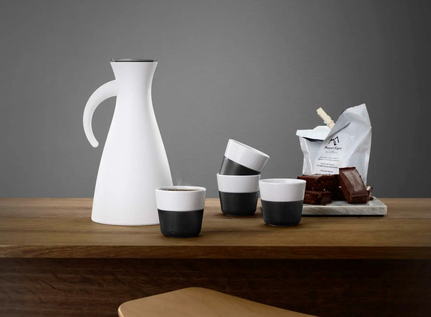 Set de 2 mugs Black&White