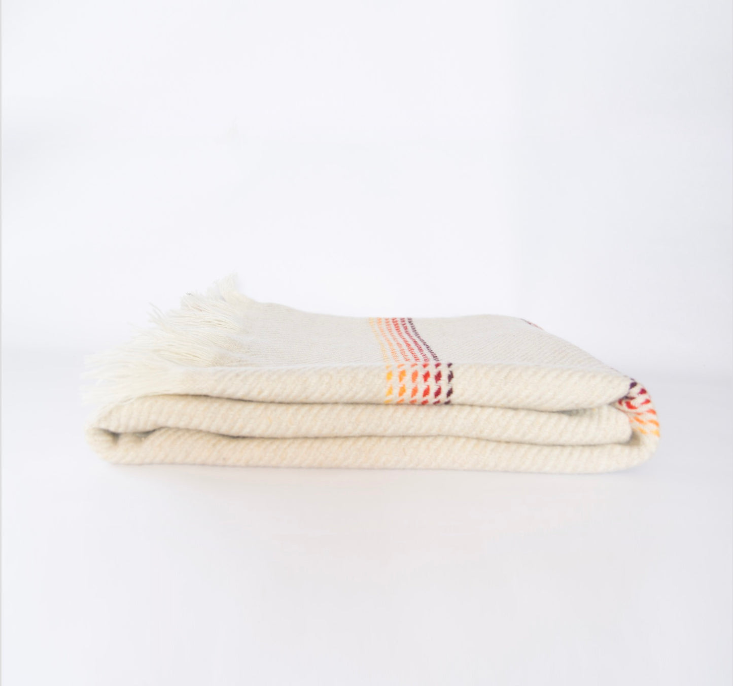 Plaid WarmWool 90 x 225 cm - 100 % laine et laine & cashemire - 2 coloris