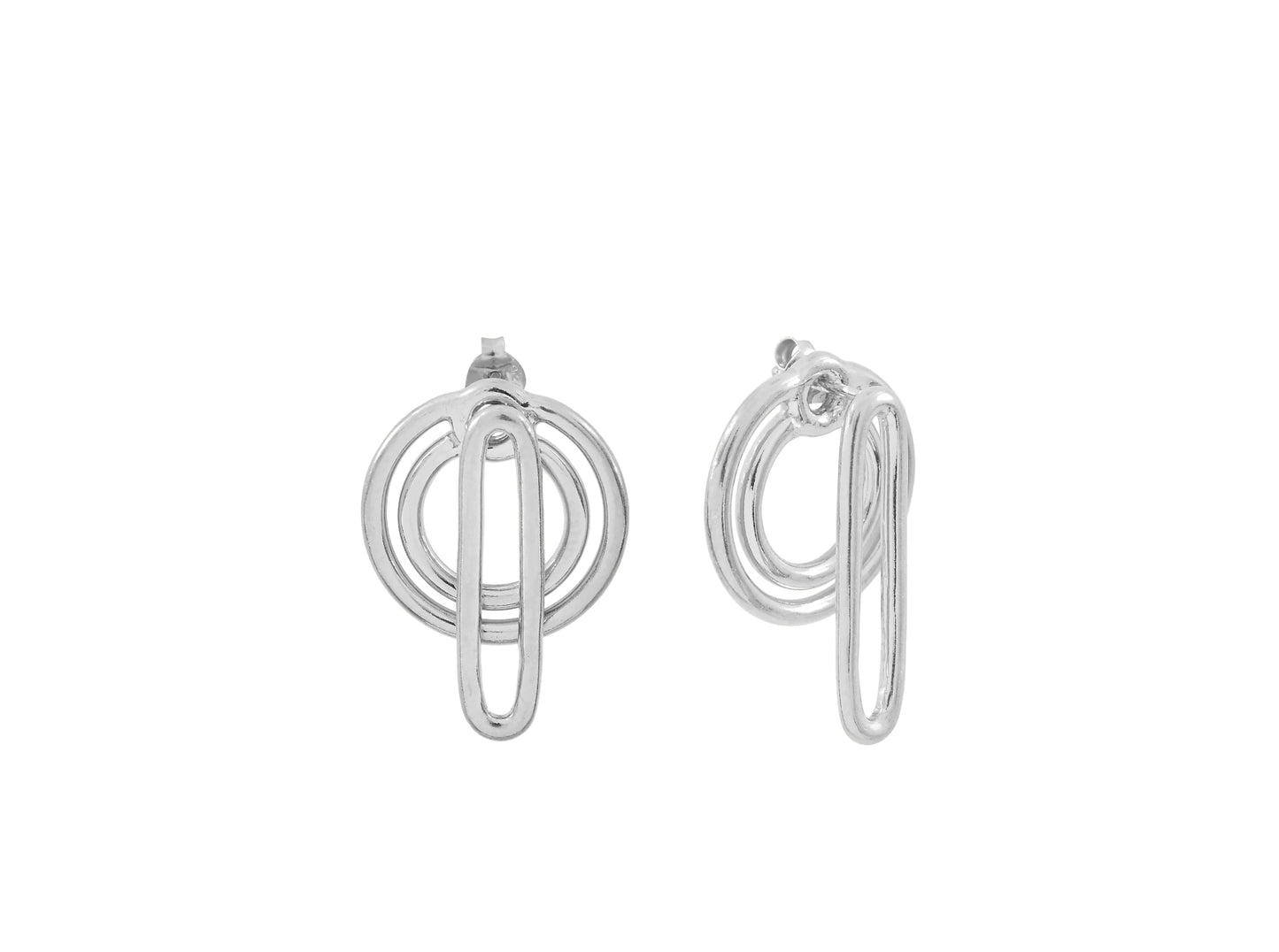 Boucles d'oreilles SELENE Argent