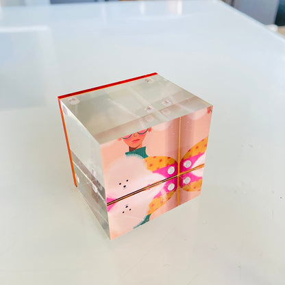 Cube photo plexi