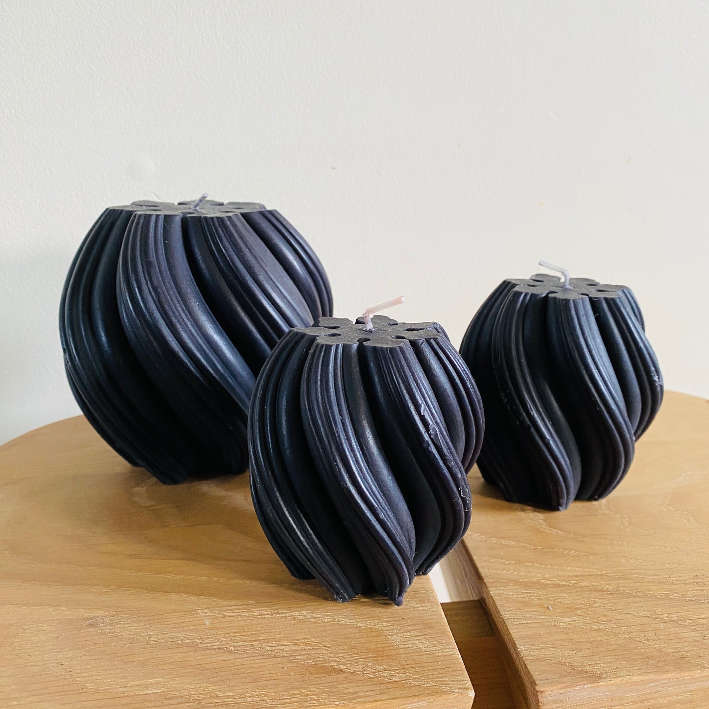 Bougie Torsadée Sculpturale