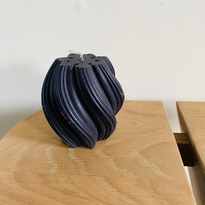Bougie Torsadée Sculpturale