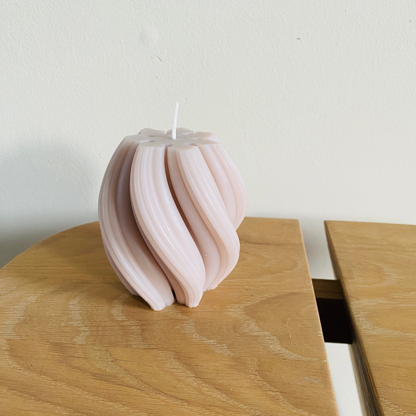 Bougie Torsadée Sculpturale