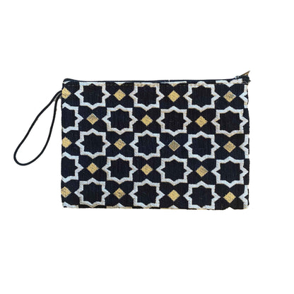 Pochette Plate en Velours – Capsule Marrakech